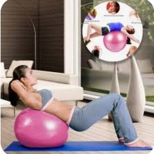 Pink Yoga Exercise Small Ball